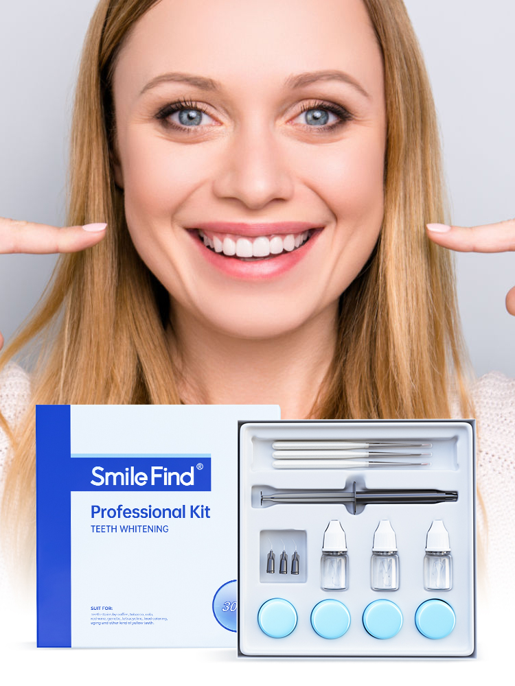 Teeth Whitening Kit At Home - Kit de blanchiment des dents, Agent