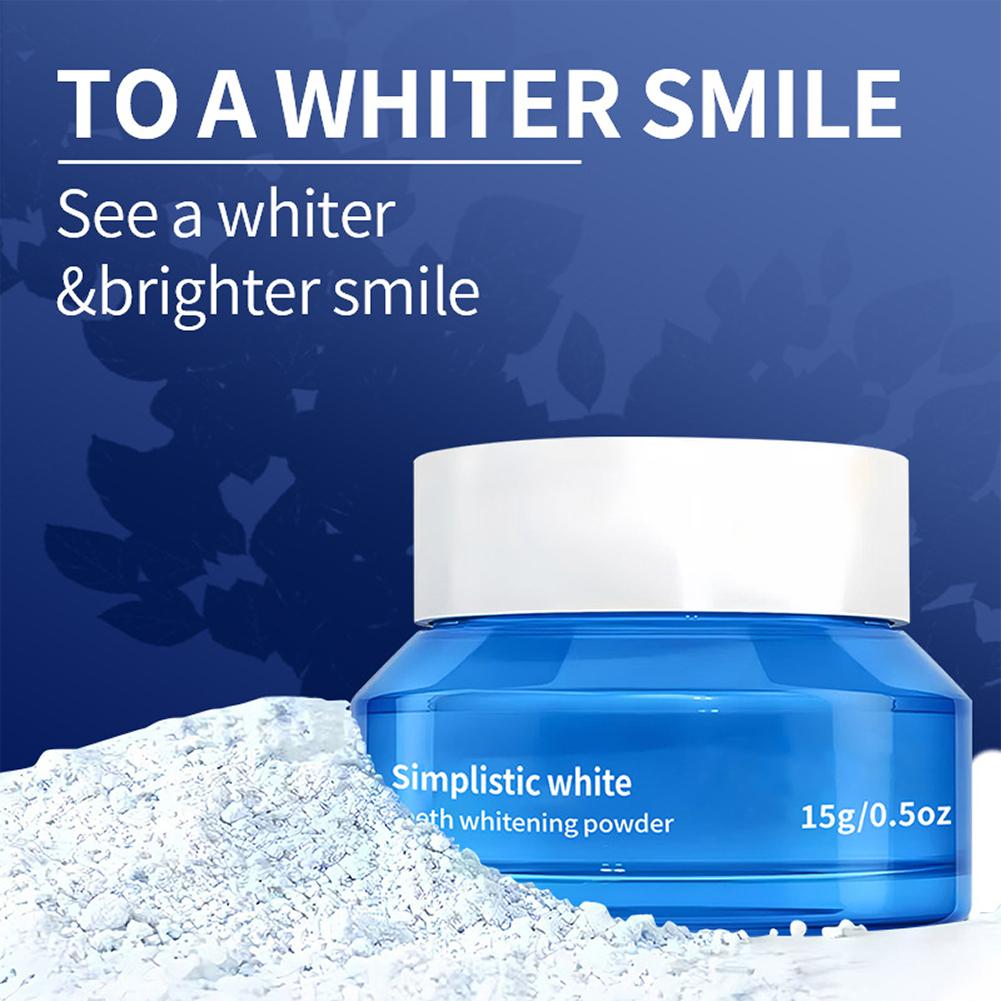 Teeth Whitening Ulta - Poudre blanchissante simplifiée pour les dents,