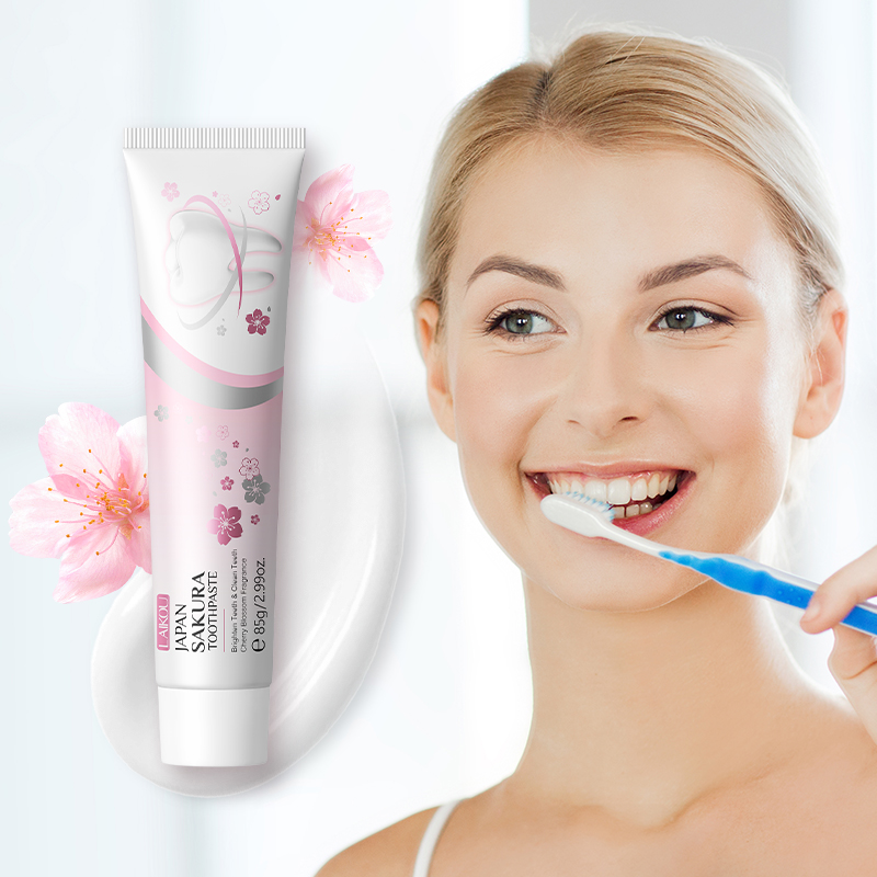 Teeth Whitening Japan - LAIKOU japon Sakura dentifrice blanchissant élimination