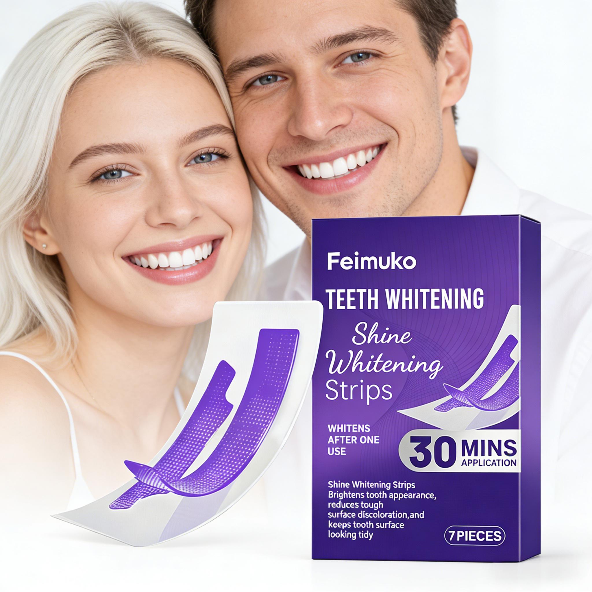 Teeth Whitening Best - Bandelettes blanchissantes pour les dents, réduisent
