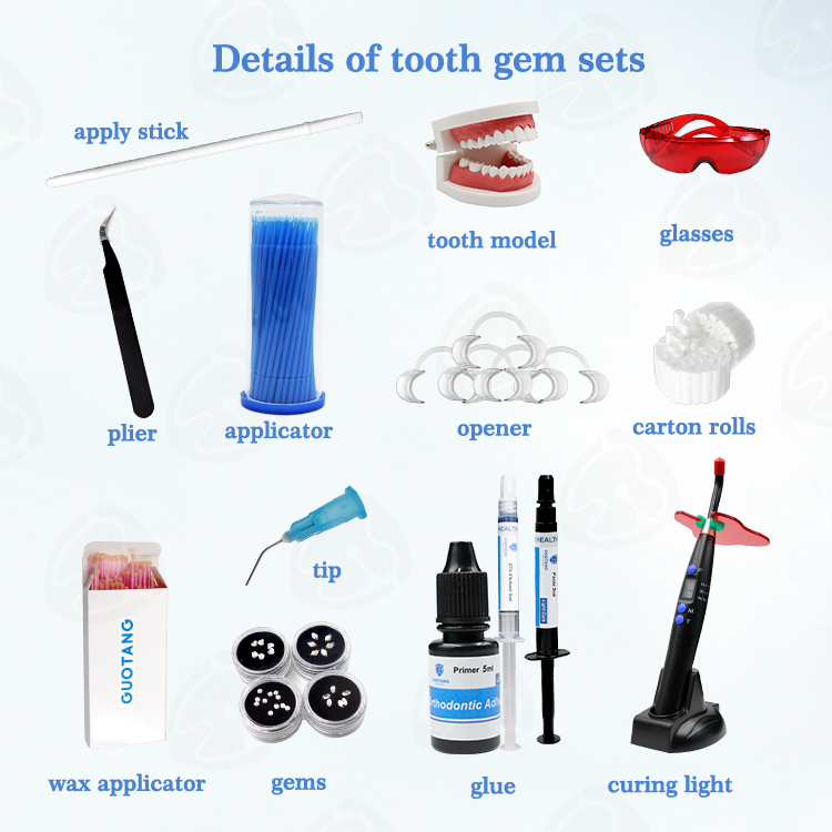 Kit de Gemmes Dentaires Profes - Teeth Whitening Best avis et prix