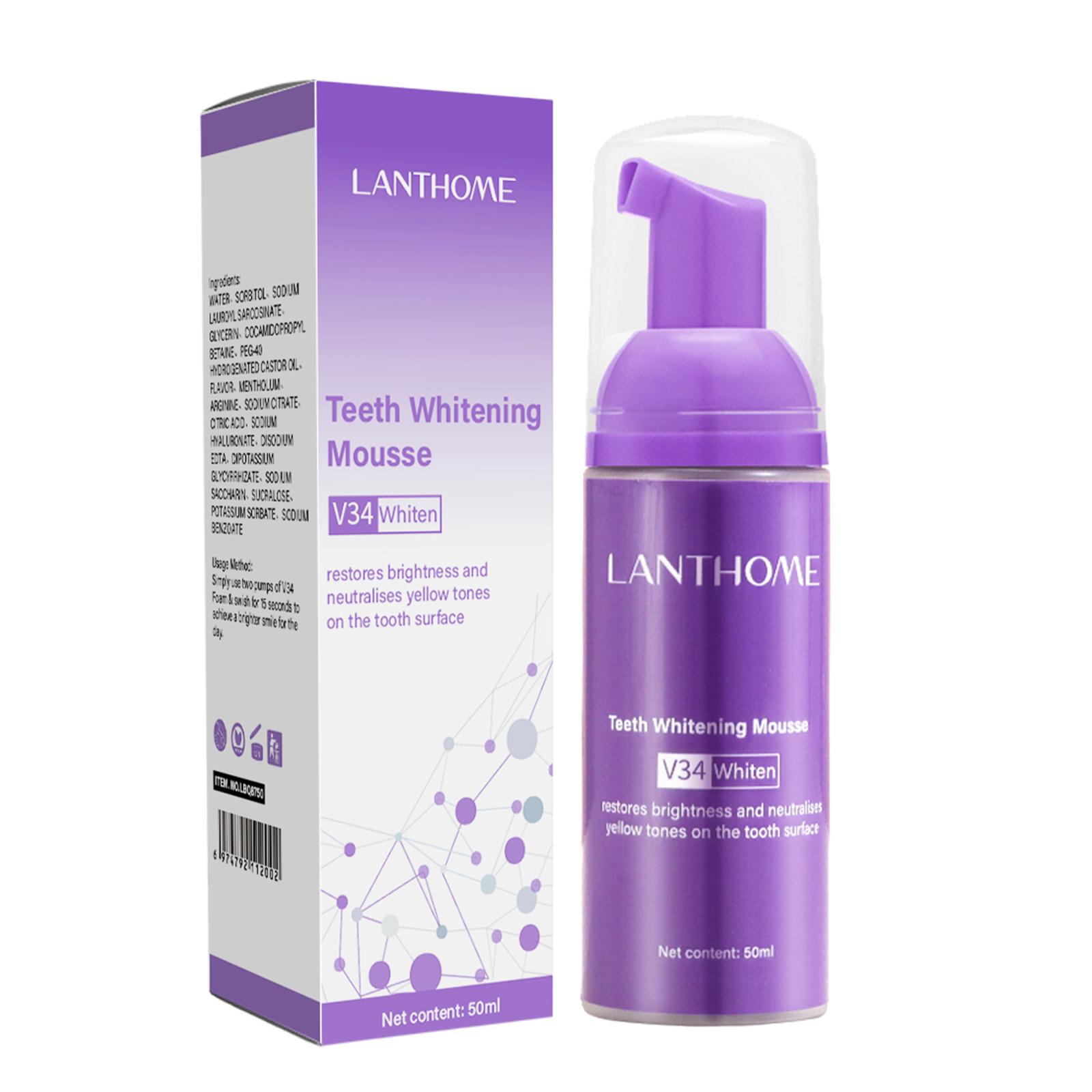 Mousse de blanchiment des dent - Teeth Whitening Foam Toothpaste avis et prix