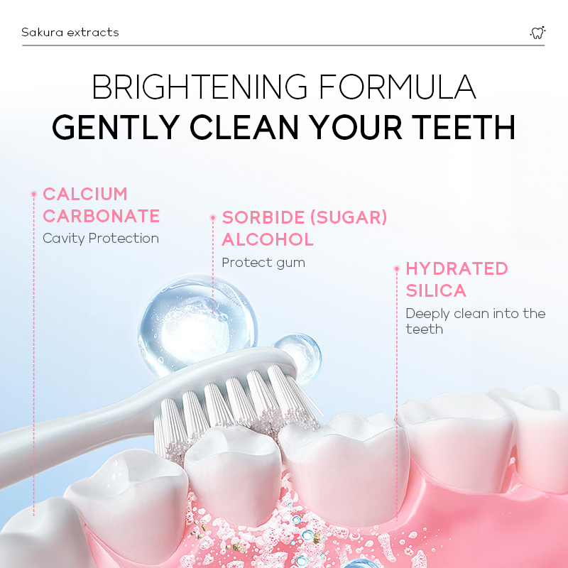 LAIKOU japon Sakura dentifrice - Teeth Whitening Japan avis et prix