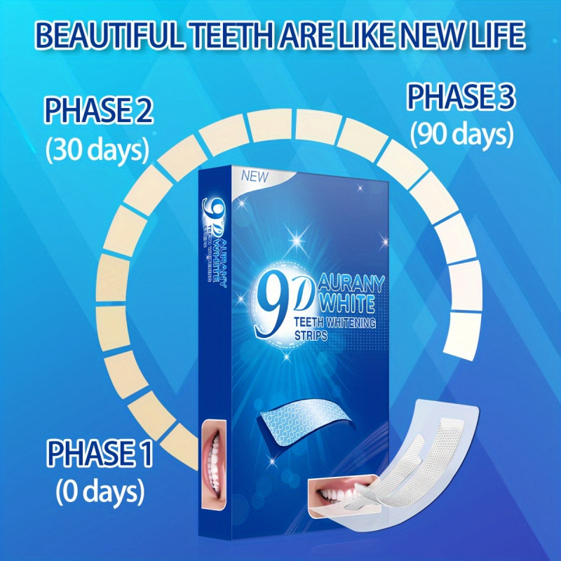 21 paires de bandes de blanchi - Teeth Whitening Clinic avis et prix