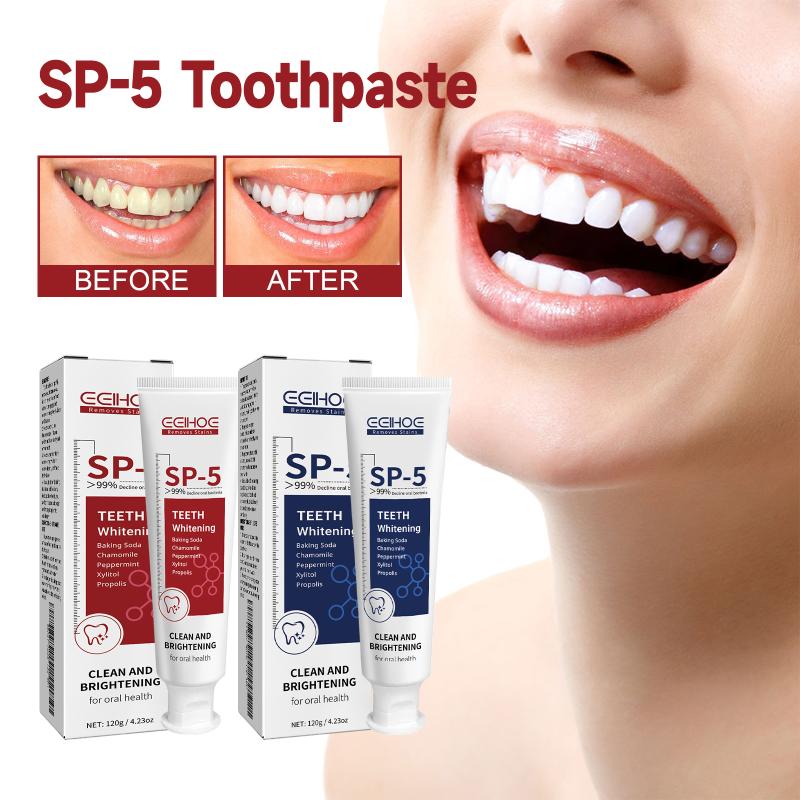 Dentifrice Probiotique SP-5 –  - Teeth Whitening Foam Toothpaste avis et prix