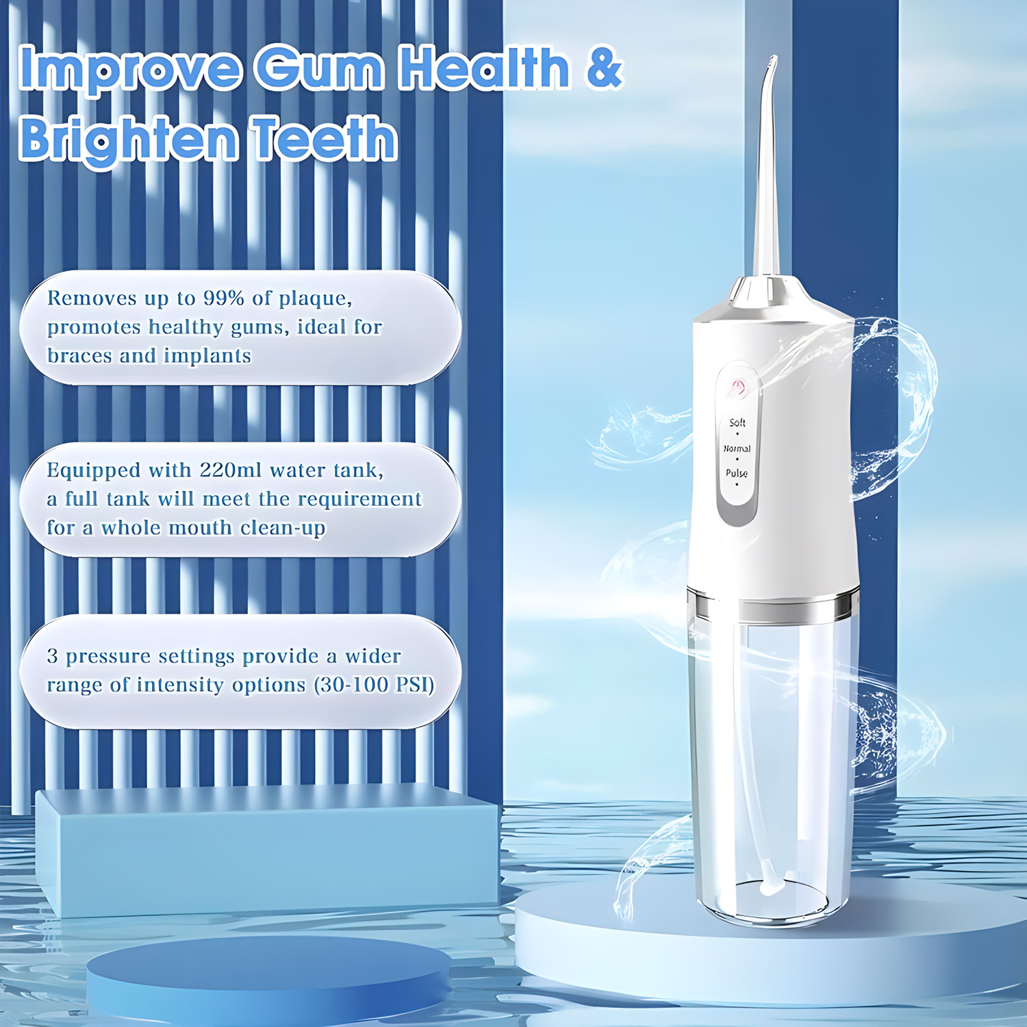 Hydropulseur buccal portable r - Teeth Whitening Products avis et prix