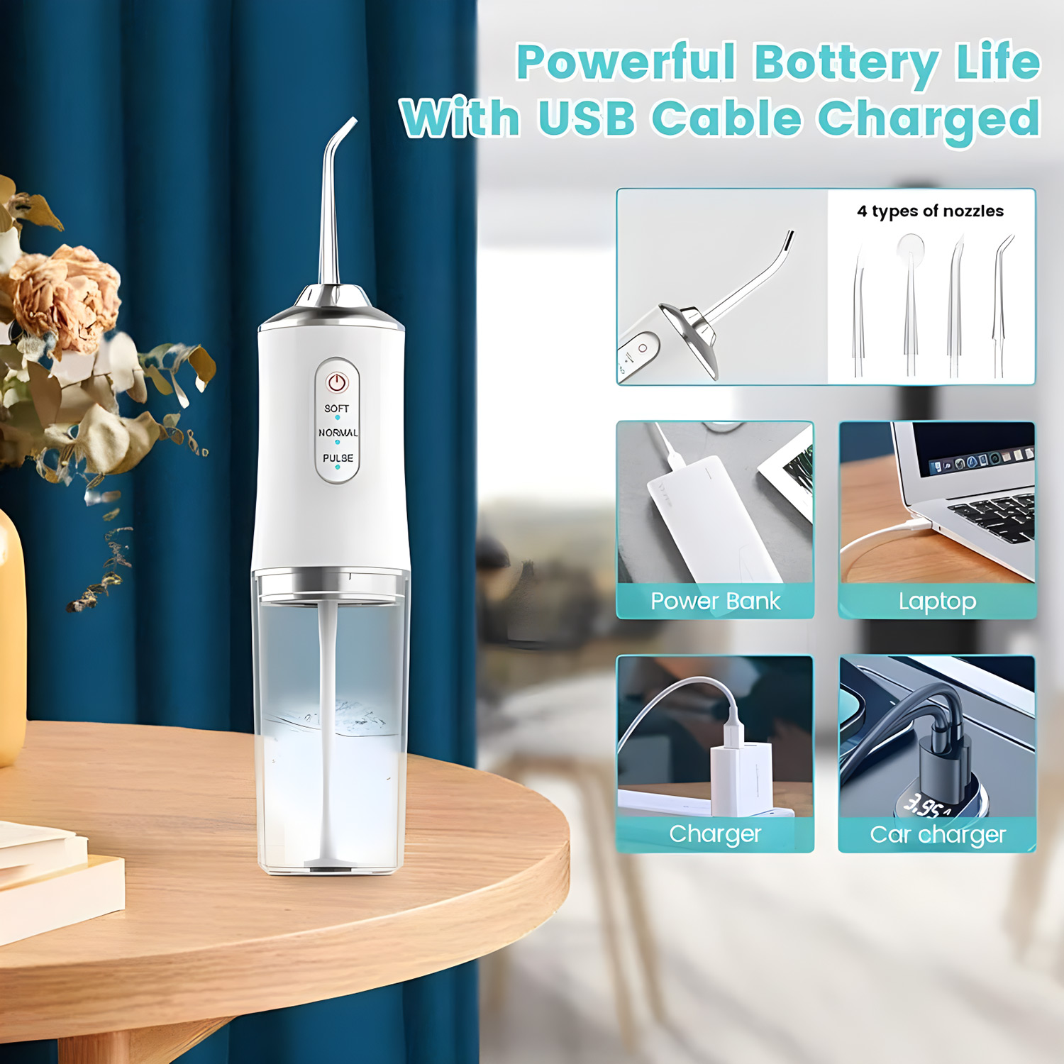 Hydropulseur buccal portable r - Teeth Whitening Products avis et prix