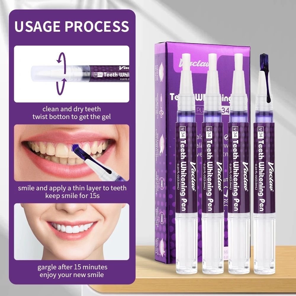 Vaclav V34 stylo gel de blanch - Teeth Whitening Clinic avis et prix