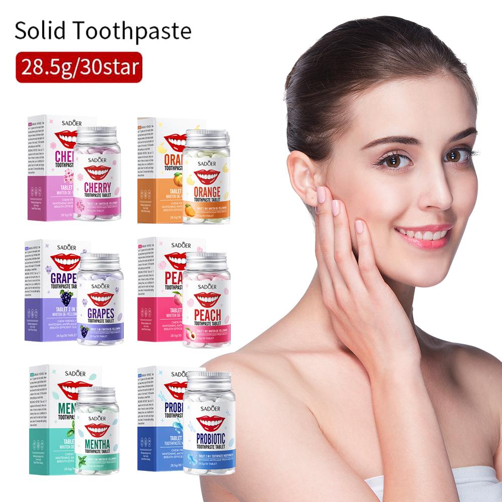 Comprimés de dentifrice solide - Teeth Whitening Products avis et prix